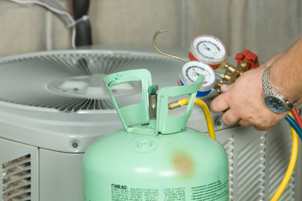 Air Conditioner Repair, Preparing to Charge System Air Conditioner Repair, Preparing to Charge System