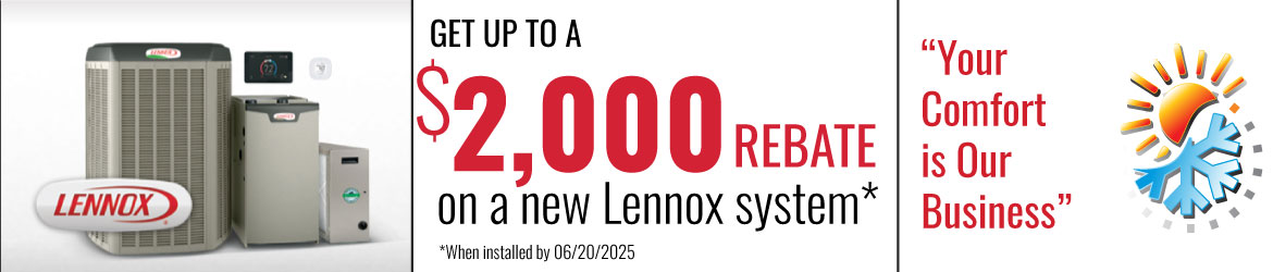 Lennox Specials - Save up to $1,700!